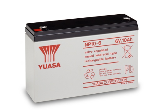 Batterie Pb AGM etanche 6V 10Ah 151x50x97.5mm F4.8
