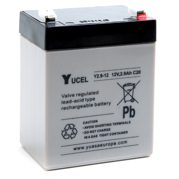Batterie Pb AGM etanche 12V 2.9Ah 79x55.5x102mm