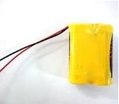 PACK LITHIUM 6V 2.5AH SG SORTIES FILS