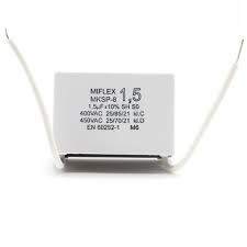 Condensateur: pour moteurs, de travail; 1,5uF; 400VAC; ±10%; V:2