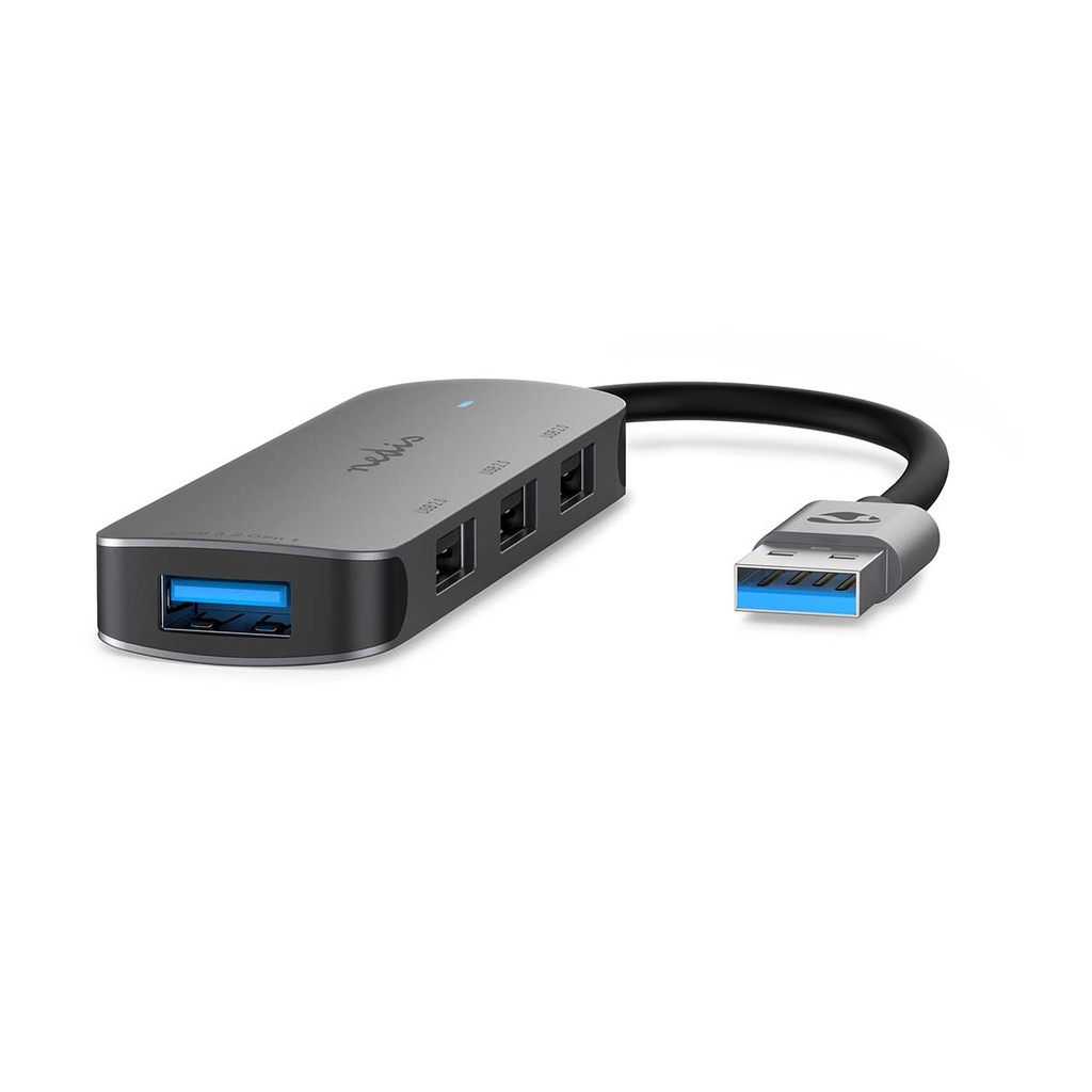 Hub USB | USB-A Male | 4x USB A Female | 4-Port port(s) | USB 2.0 / USB 3.2 Gen 1 | Alimenté par port USB