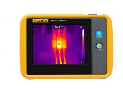 Caméra thermique de poche Fluke PTi120, 120x90; 9HZ; Gamme de -20 à 400C, double vues visible et IR combinées. Compatible Fluke Connect.