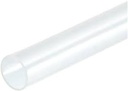 Gaine thermorétractable à paroi fine, barre de 1 m, rétreint 2:1, diam. 2,4/1,2 mm, incolore. Polyoléfine réticulée, RoHS 2, sans halogène, UL224, résiste aux UV.