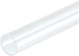 Gaine thermorétractable à paroi fine, barre de 1 m, rétreint 2:1, diam. 4,8/2,4 mm, incolore. Polyoléfine réticulée, RoHS 2, san