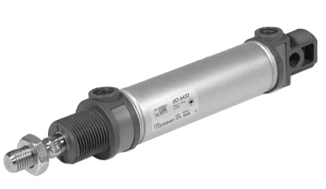 VERIN ISO 6432 STD DEM D25 C50