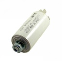 CONDENSATEUR PERMANENT 7µF 400/450V SORTIE COSSES 6.3  Ø30x57MM