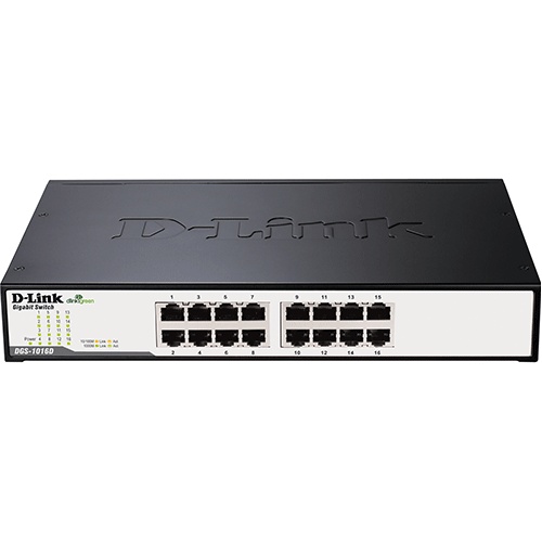 SWITCH 16 PORTS 10/100/1000Mbits DESKTOP D-Link 
