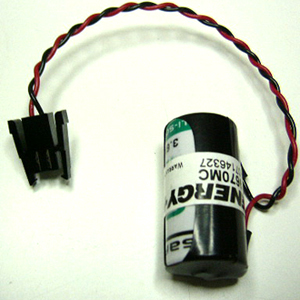 Pile lithium ER17335 / ER17330 - 3.6V - 2100mAh + Connecteur HIROSE  A6BAT M010415