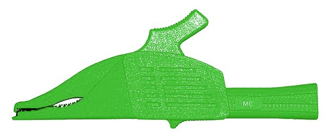 Pinces dauphin 4 mm vert