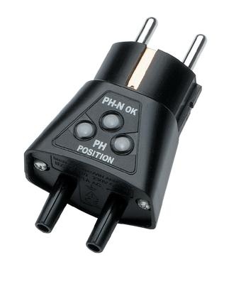Adaptateur de test pour prise 2P+T. Accessoire pour DDT/VAT CA74x, CA76x