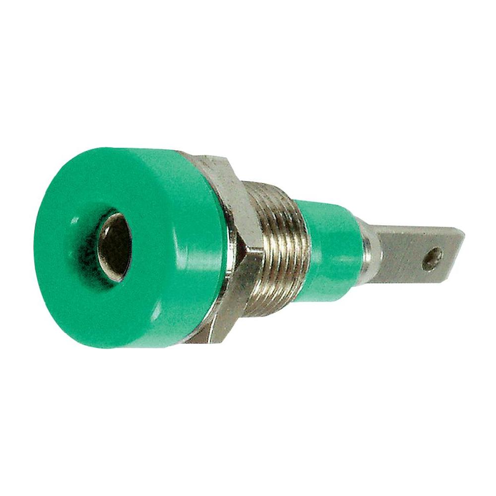Douille 2 mm vert