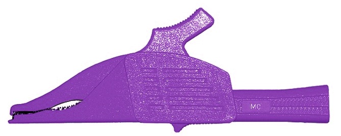 Pinces dauphin 4 mm violet XDK-1033