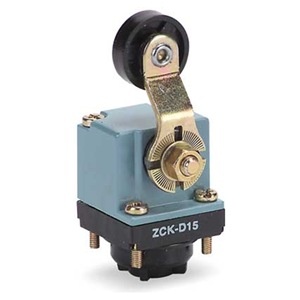 Telemecanique Sensors ZCKD - interrupteur de position capteur de fin de course - tête levier à galet plastique rappel de ressort