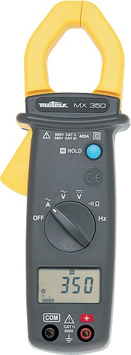 Pince multimètre TRMS 400A AC, 600V AC/DC, Resistance, Continuité, Fréquence, Afficheur 6000pts, CAT III 600V,    Livrée complèt