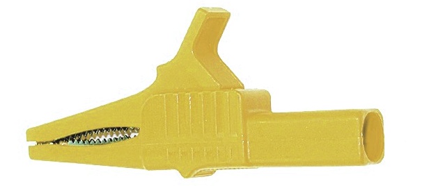 Pinces 4 mm jaune