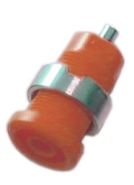 Douille 4 mm de sécurité rouge SEB4-E