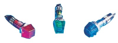 BN228V** VOYANT VERT 220V CARRE