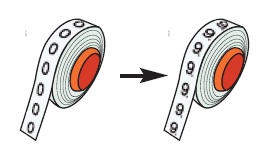Rouleau imprimé 2500/ 5