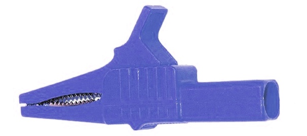 Pinces 4 mm bleu