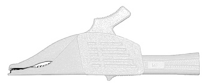 Pinces dauphin 4 mm blanc XDK-1033