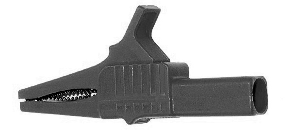 Pinces 4 mm noir