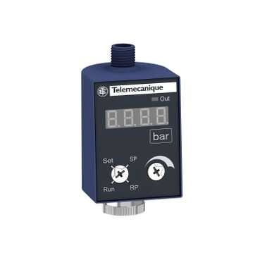 OsiSense XM - pressostat - avec afficheur - 4..20mA - PNP - hystérésis - M12