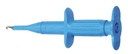 Pinces 4 mm bleu
