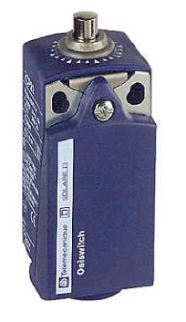 Telemecanique Sensors XCKP - interrupteur de position capteur de fin de course format compact EN 50047 Plastique - tête poussoir