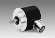 Codeur incrémental, Ø58 mm à bride standard et axe Ø10 mm, IP54, résolution 100 imp/tour, étage de sortie universel, alimentatio