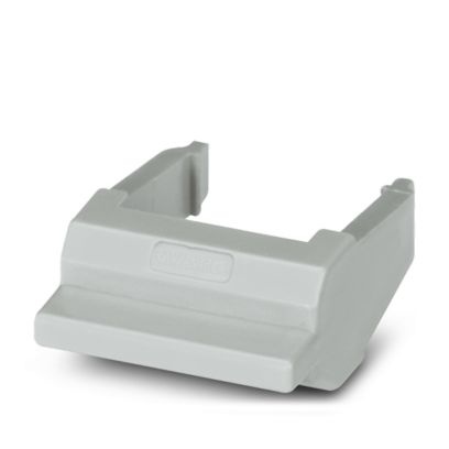 Couvercle BRIDGE COVER, les connecteurs non-utilisés et destinés à une éventuelle extension de l'installation sont protégés lors