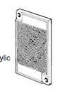 Réflecteur pour E3S-CR62/67, adapté pour 5 mm despace entre bouteilles (52 x 40