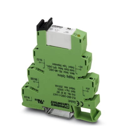 Embases PLC de 14 mm à raccordement vissé, tension d'entrée 24 V DC(sans relais ni équipement optocoupleur)