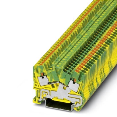 BJ serre-fils pour conducteur de protection, Mode de raccordement: Connecteur avec ressort à branche, 