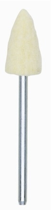 Polissoir en feutre projectile, 2 pièces