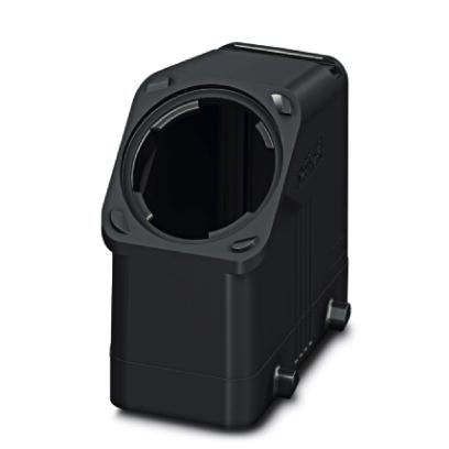 Capot passe-câble HEAVYCONNEC EVO en plastique, avec bride à baïonnette pour raccordement vissé EVO, B16, avec verrouillage tran