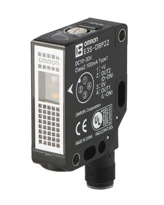 CELLULE DETECTION OBJET TRANSPARENT POTENTIOMETRE FAISCEAU ETROIT CONNECTEUR M12