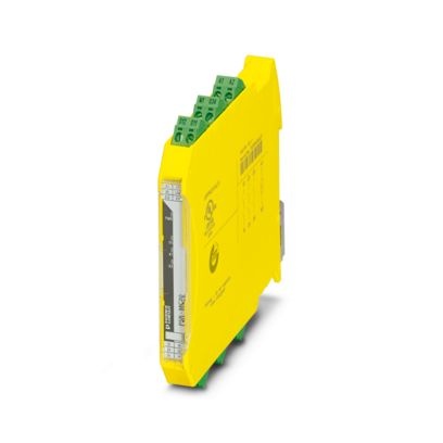 Relais de sécurité pour arrêt d'urgence / portes de protection  jusqu'à SILCL 3, Cat. 4, PL e, fonctionnement à 1 canal, démarra