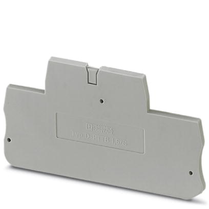 Flasque, Longueur: 65,4 mm, Largeur: 2,2 mm, Hauteur: 34,9 mm, Coloris: gris