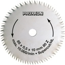 Lame Super-cut 80 dents Ø 85 x 1,2 x 10 mm
