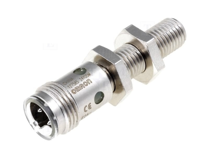 M8, blindé, Sn: 2 mm, inox, L: 27(43) mm, 12-24 Vc.c., PNP, NF, connecteur M12