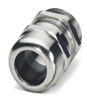 Presse-étoupe, Matériau raccordement vissé: Laiton, nickelé, Diamètre extérieur du câble 6 mm ... 12 mm, Blindage: non, Filetage