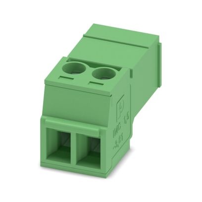 Elément enfichable, Intensité nominale: 8 A, Tensionnominale: 160 V, Pas: 3,81 mm, Nombre de pôles: 2, Mode de raccordement: Rac