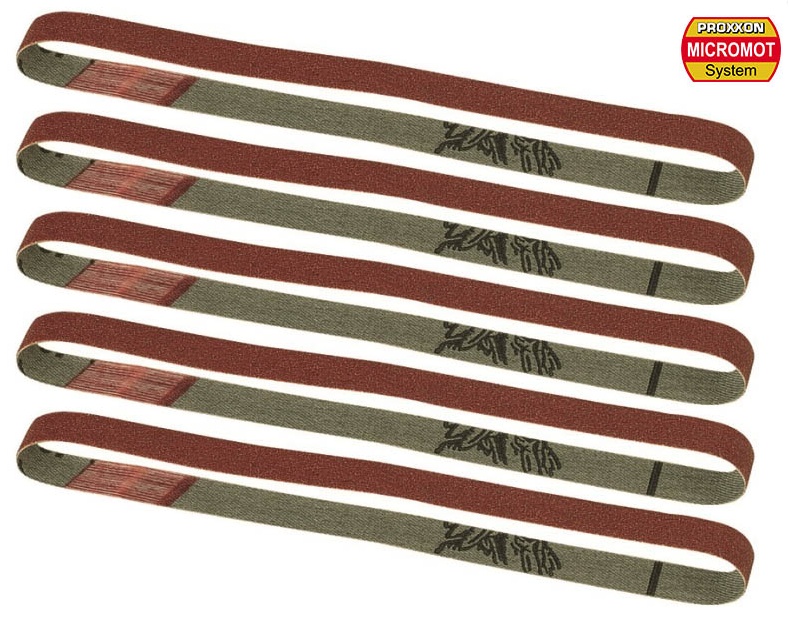 Bande de ponçage grain 80, 5 pièces pour la BS/E