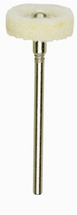 Polissoir en feutre roue, 2 pièces