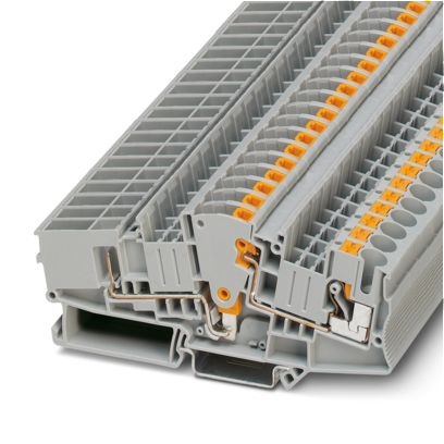 BJ de sectionnement pour essais, Type de raccordement: Raccordement Push-in, section :      0,5 mm²- 10 mm², AWG:20 - 10, Largeu
