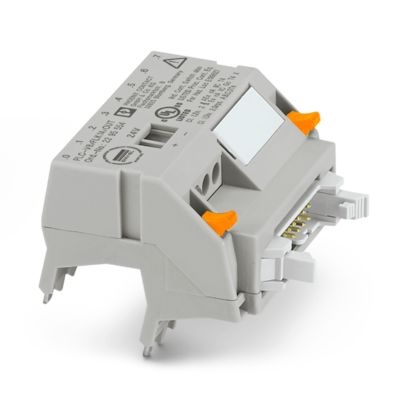Adaptateur V8-OUTPUT pour huit PLC Interfaces à 6,2 mm (1 inverseur, etc./voir ¿Produits complémentaires¿). Connecteur pour câbl