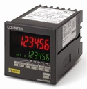 72x72 mm, LCD 6 chiffres, multifonction, 2 présélections, 24 Vc.a./12-24 Vc.c., 
