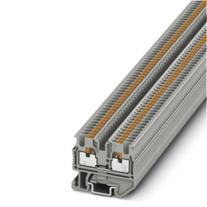 3248100 Mini BJ de traversée, Mode de raccordement: Raccordement Push-in, section :0,14 mm² - 1,5 mm², AWG: 26 - 14, Largeur: 3,5 mm, Co
