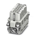 Isolant femelle HEAVYCONNEC, série A10, 10 pôles, raccordement vissé