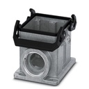 Embase en saillie B32, avec étrier transversal, matériau: Aluminium coulé sous pression, résistant à l'eau de mer, nombre de sor